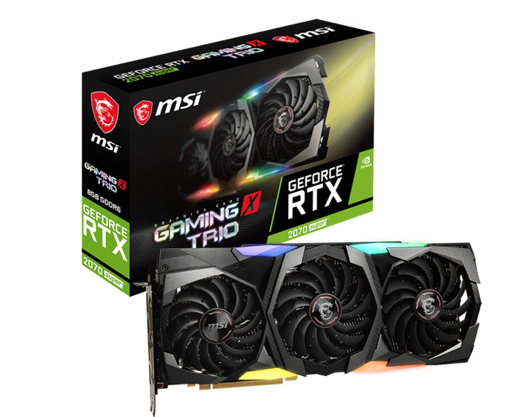 VGA MSI RTX 2070 Super GAMING X TRIO 8GB GDDR6 _919KT